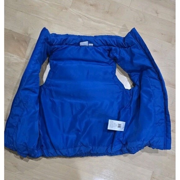 Puma Boy's Blue Full Zip Puffer Vest Size 5/6 - Picture 4 of 8